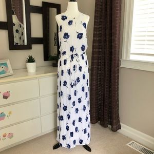 Banana Republic Summer Floral Pleated Dress Size 2 BNWOT